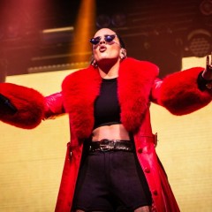 Rosalía beim Roskilde Festival 2019.