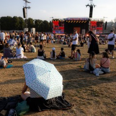 Bei 30 Grad immer vor der Sonne schützen!